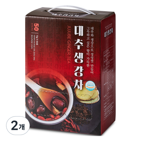 지노 대추 생강차