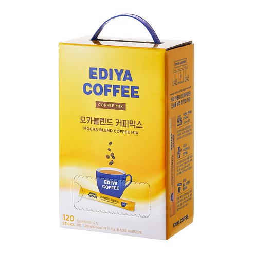 이디야 모카블렌드 커피믹스, 11.5g, 120개입, 1개