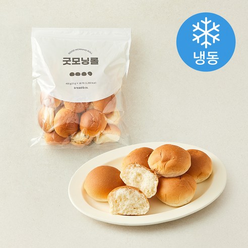 [로켓프레시] 브레댄코 굿모닝롤 18개입 (냉동)