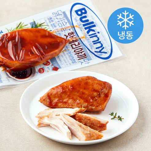 [로켓프레시] 벌키니 닭가슴살 핫데리야끼맛 (냉동), 100g, 1개입, 5개