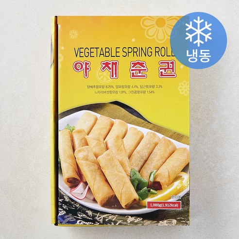 [로켓프레시] 랜시 야채춘권 72 (냉동)