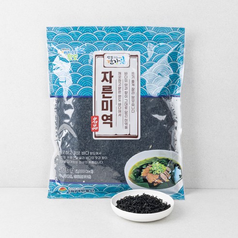 완도건강해 자른 미역, 500g, 1개