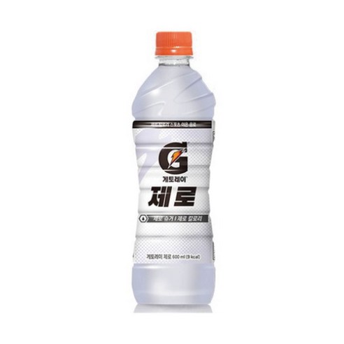 롯데칠성 게토레이 제로, 600ml, 5개