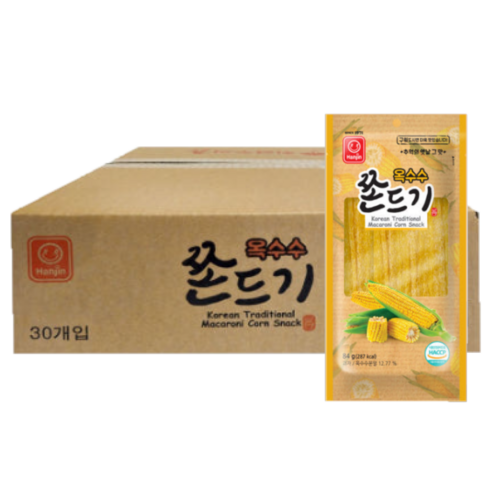 추억의 옛날 그맛 옥수수 쫀드기