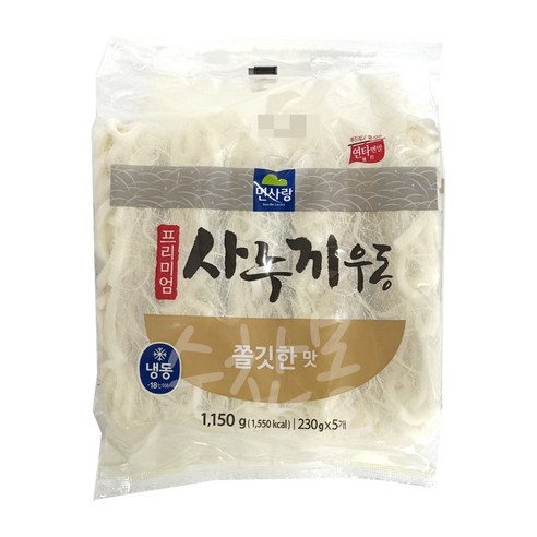 사누끼냉동면(쫄깃한맛)230gX5