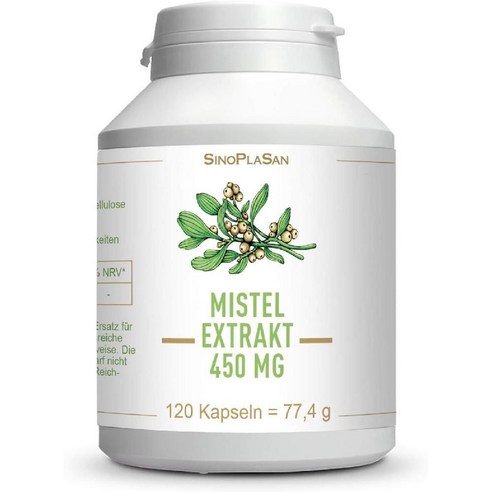독일 미슬토 450mg 겨우살이 120캡슐 2개월 분