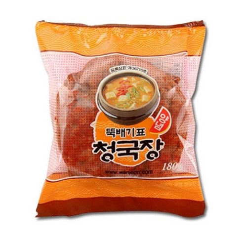 완전식품 뚝배기표 청국장, 180g, 2개