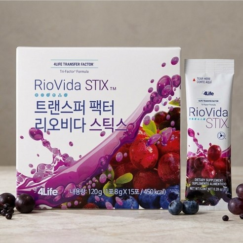 포라이프 트랜스퍼 팩터 리오비다 스틱스 15포