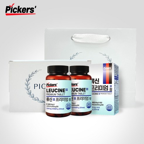 픽커스 류신 단백질 타블렛 프리미엄 정 1000mg 선물세트