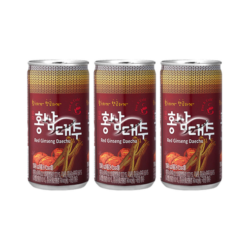 일화 홍삼대추 175ml 20캔