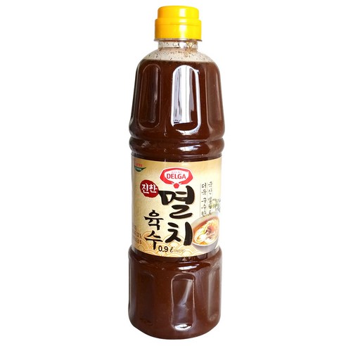 롯데푸드 진한멸치육수 0.9L ,멸치육수, 900ml, 1개