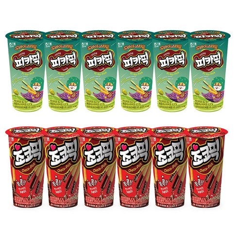 두바이스타일 피카픽 45g 6p + 초코픽 45g 6p
