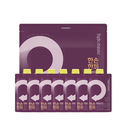 한손한끼 단백질 쉐이크 파우치 프로틴 식사대용