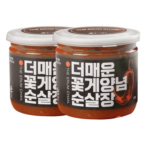 [이룸찬] 더매운 순살 양념게장 300g 순살게장 양념순살장 매운게장