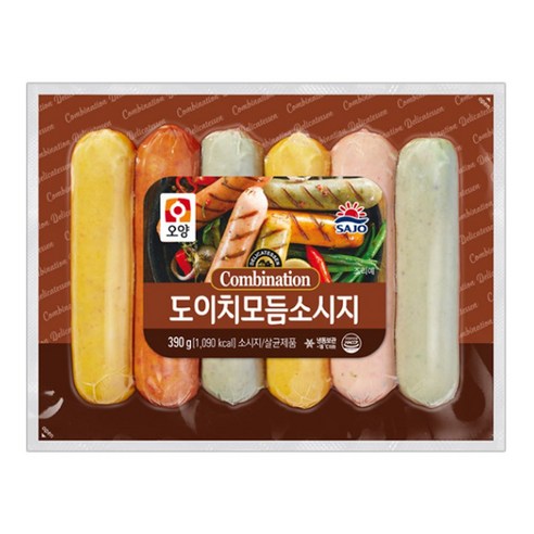 사조오양 도이치 모듬소세지 390g*20개 한박스