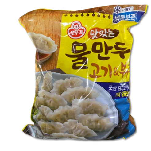 [코스트코] 오뚜기 맛있는 물만두 2.4KG 아이스박스+아이스팩 /냉동식품