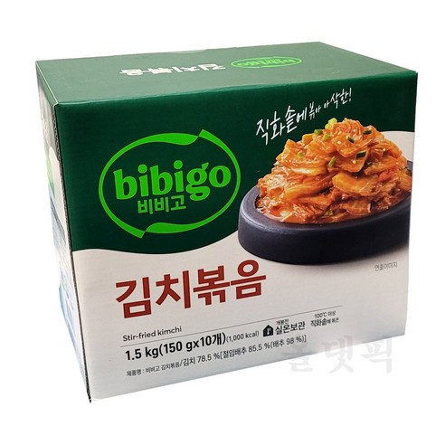 [비비고]김치볶음 150g 10봉