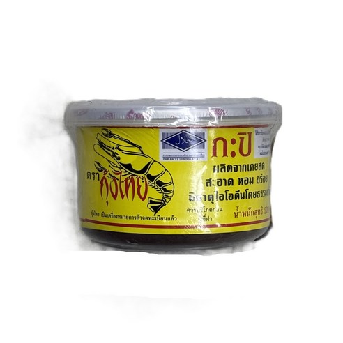 태국 새우젓 가피 쏠티드 쉬림 페이스트 할랄 / Thai Salted Shrimp Paste Halal