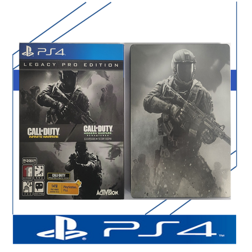 중고품 플스4 PS4 콜오브듀티 인피니트 워페어 레거시 프로에디션 (스틸북포함) 정식발매 한글판 플레이스테이션4 게임CD