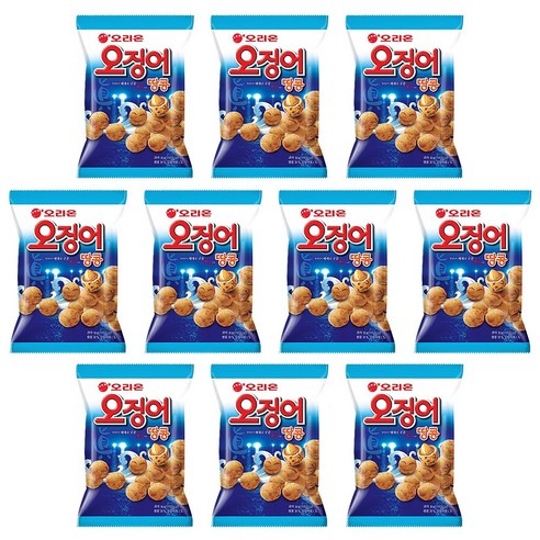 오징어땅콩, 30g, 10개