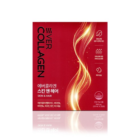 에버콜라겐 스킨 앤 헤어 20mlX28포X4박스