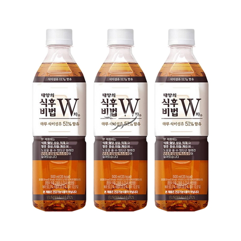 태양의 식후비법 W차 500ml