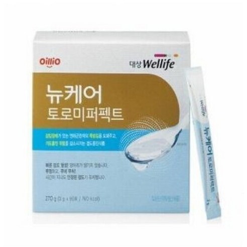 대상 뉴케어 토로미 유케어 퍼펙트 90포 1박스 연하곤란 노인 환자 영양식