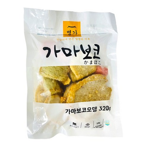 명가 가마보코320g (소스포함) 가마보꼬 오뎅전골, 1개, 320g