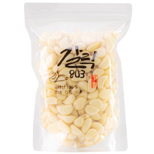 갈릭803 25년 깐마늘 국내산 창녕 대서마늘 당일생산, 1개, 1kg(중)