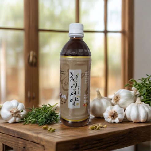 휴먼에노스 천연서약 산화질소 발효액상차 500ml x1병 천현수박사 산화질소 대사체