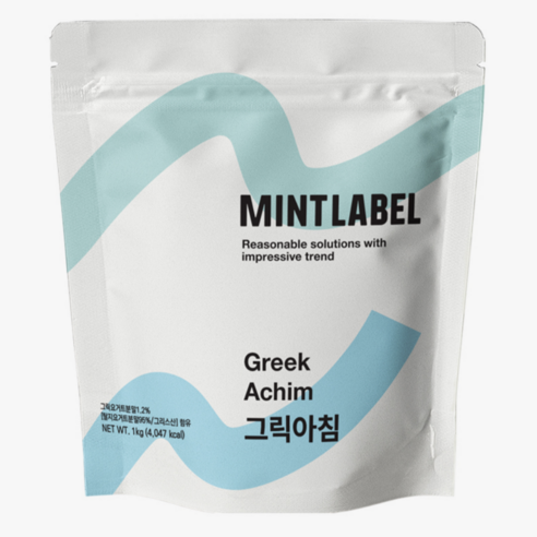 민트라벨 그릭아침 요거트파우더 요거트스무디 요거트아이스크림