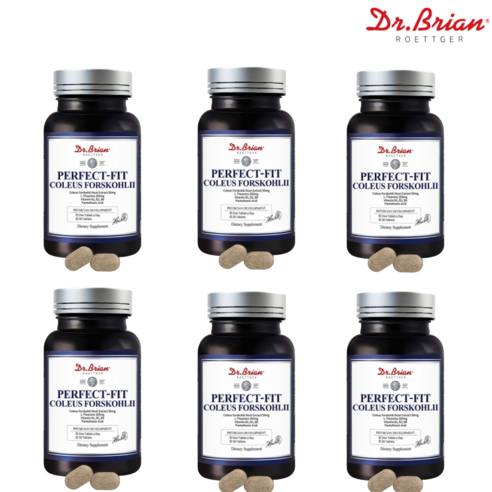 Dr Brian 콜레우스 포스콜리 체지방 분해 L테아닌 스트레스 긴장완화 도움