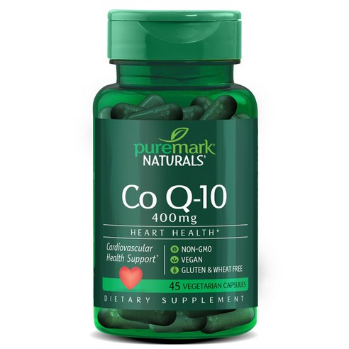 퓨어마크내추럴스 코큐텐 400mg 베지테리안 캡슐