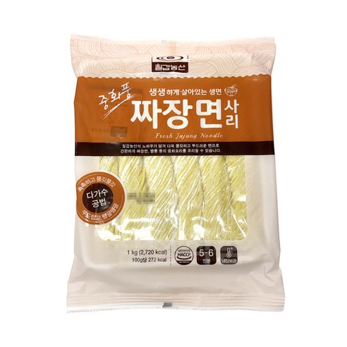 칠갑 중화풍 짜장면사리 1kg×10봉