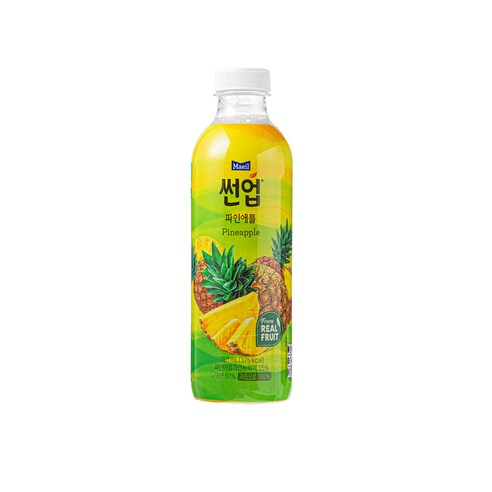 매일 썬업 100% 750mlx2개 파인애플주스 냉장무료배송