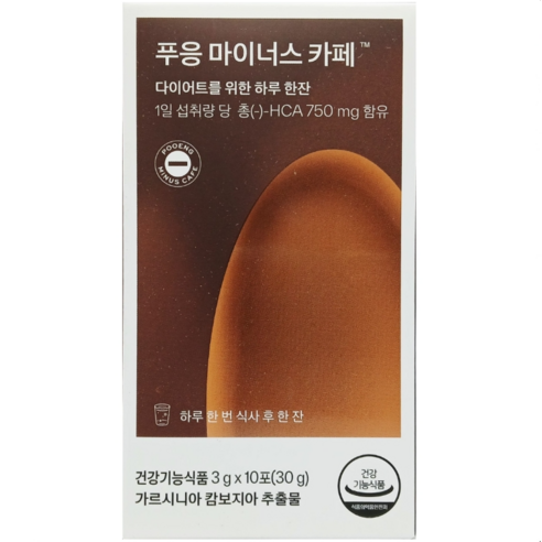 닥터블릿 푸응 마이너스 카페, 30g, 1박스