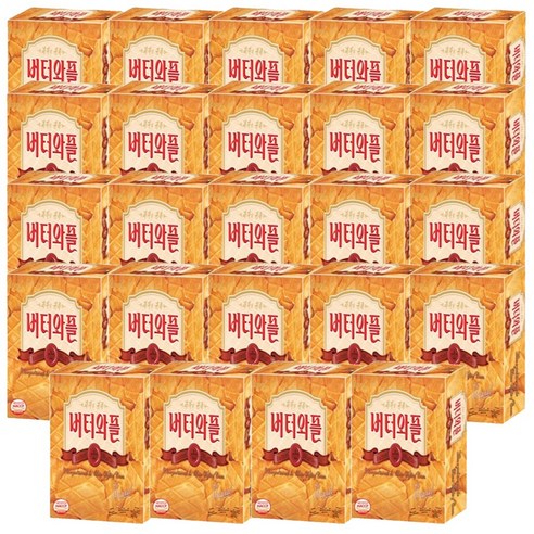 크라운제과 버터와플