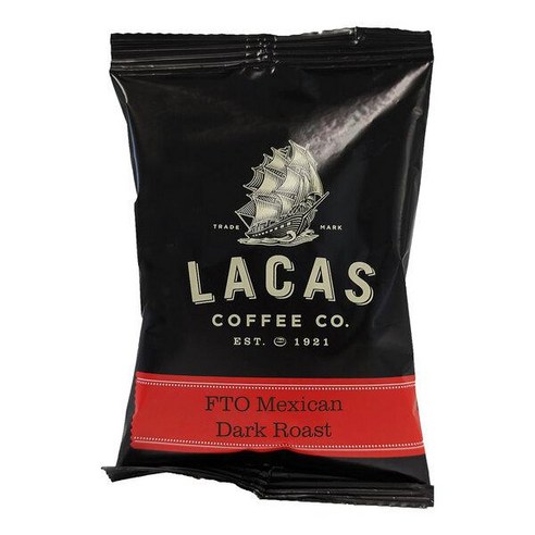 Lacas Coffee 공정 무역 유기농 멕시코 치아파스 커피 패킷 24개