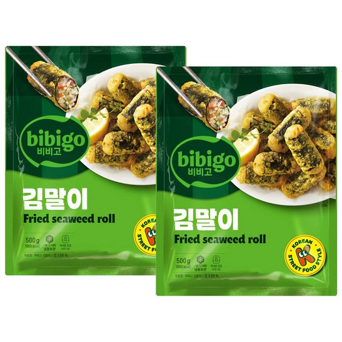 비비고 김말이, 2개, 500g