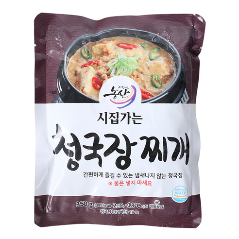 시집가는청국장 시집가는청국장찌개 350g, 350g, 8개