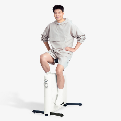 오버더바이크 접이식 미니 전현무 실내자전거 나혼자산다 나혼산 실내 사이클 바이크, overthebike, 화이트(White)