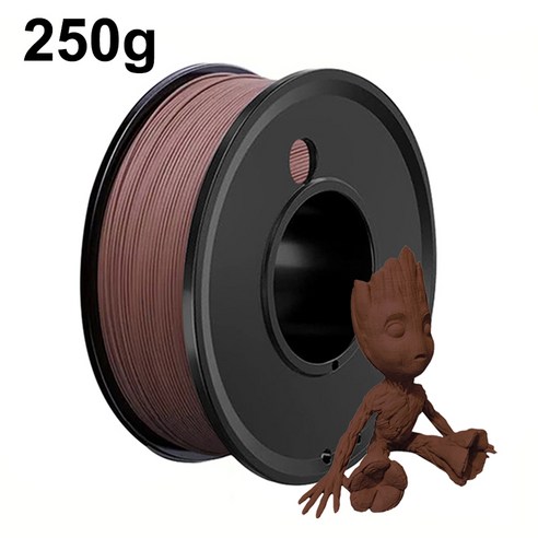 250G 조합 3D 프린터 소모품 PLA 레드 우드 박달나무 청목 황목 연색목 1.75MM 3d 인쇄 필라멘트 소모품 PLA 목재 블랙 우드 오질목 노란색 목재 250g 진공 포장