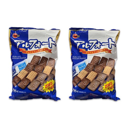 부르본 알포트 초콜릿 과자 간식 일본과자 / 코스트코, 2개, 767g