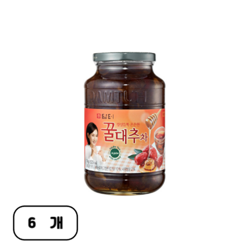 담터 꿀대추차 1kgx2개