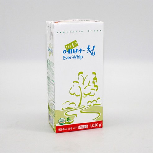 에버휩 휘핑크림 1030g 12입 박스 카페 크림