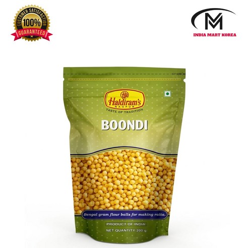 HALDIRAM BOONDI 분디,200G,4개, 4개, 200g