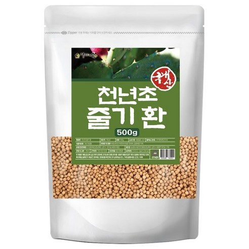 국내산 고농축 천년초 줄기환, 1개, 500g