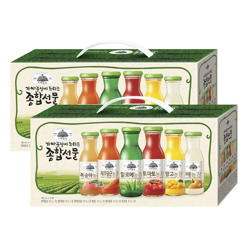 가야농장 주스 6종 종합선물세트