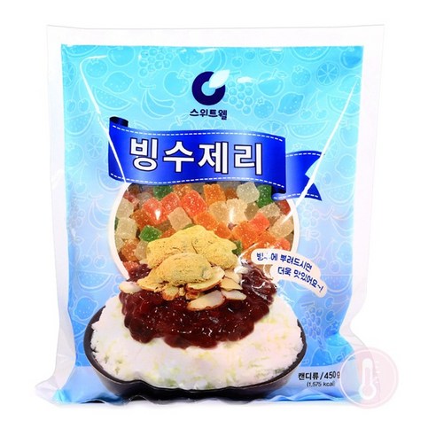 스위트웰 빙수용젤리 (450g)  X 20