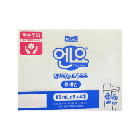 매일유업 엔요 얼려먹는 요구르트 85ml x 24개입, 85ml